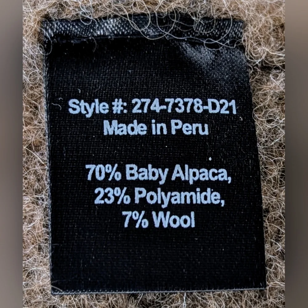 JENNI KAYNE Alpaca Cocoon Crewneck in Cocoa - Picture 8 of 8